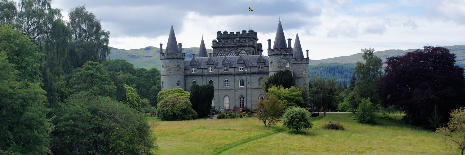 Inveraray Castle and grounds
