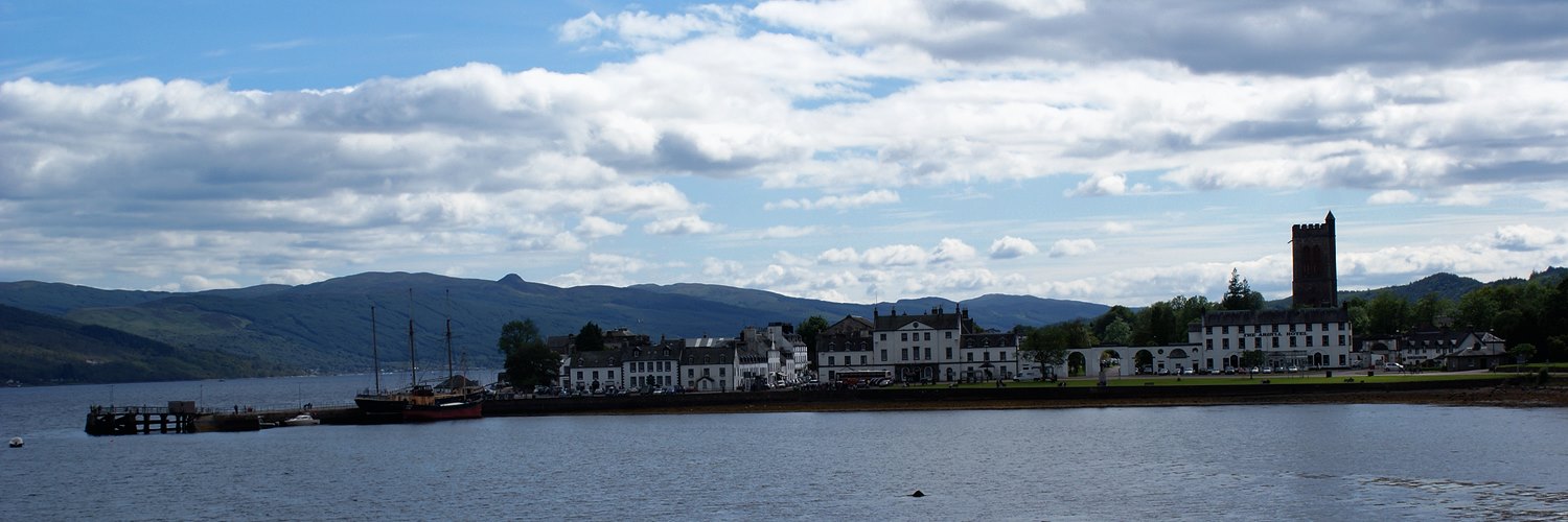 View of Inveraray from the north