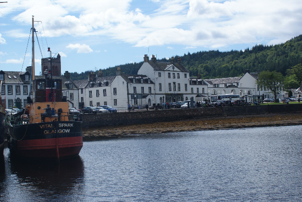 Inveraray from the pier