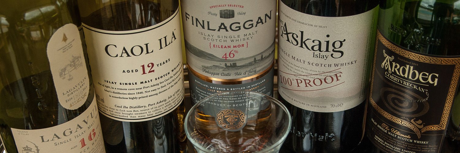 Isla whisky selection
