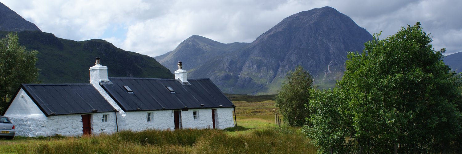 Cottage and Buachaille Etive M?r 