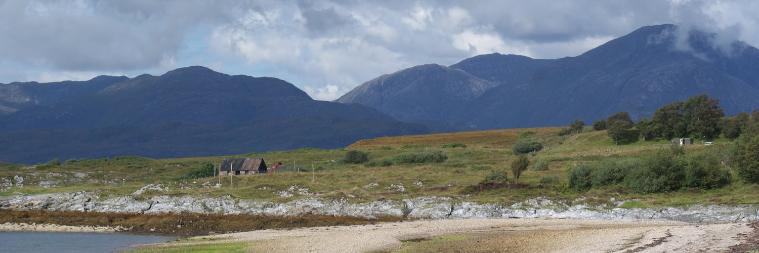 Cuil Bay with Mountains of Morvern behind